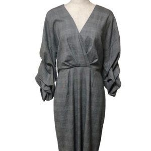 Zara business casual gray dress Large